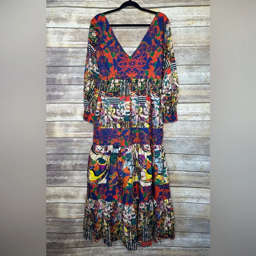 Anthropologie Multicolor Maxi Dress - Picture 2 of 9